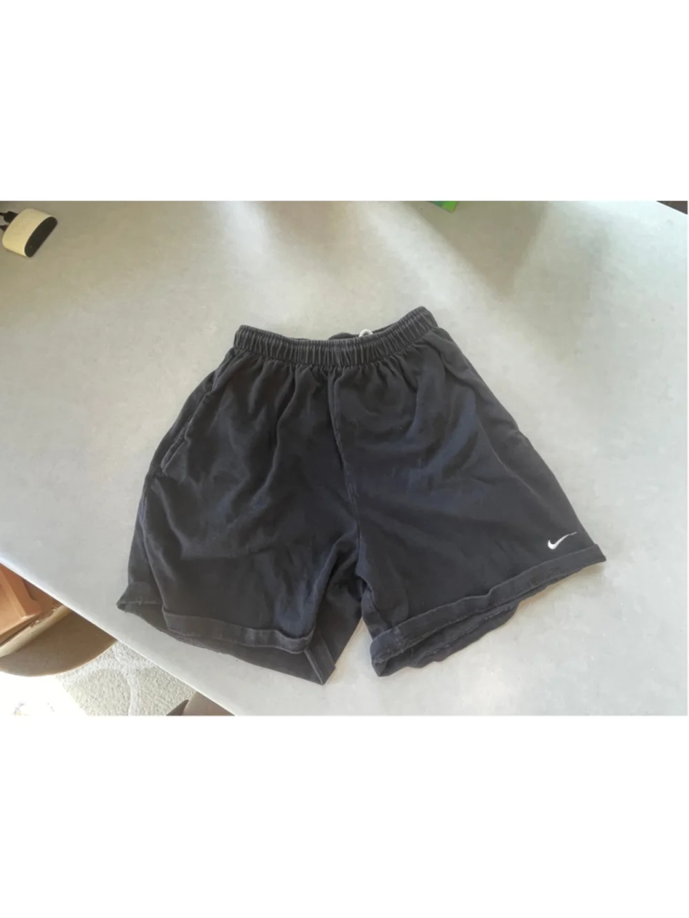 Boys Nike Black Athletic Shorts M
